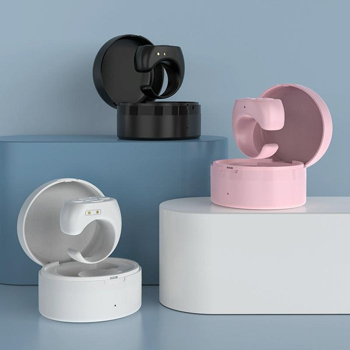 5 Button Bluetooth Remote Control Ring With Charging Case