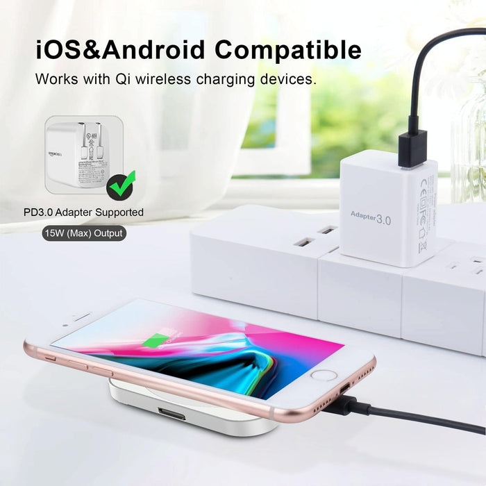 3 In 1 Portable Wireless Charger For Iphone Airpods And Iwatch