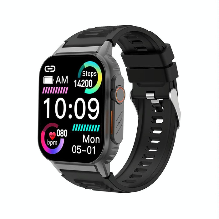 2.01 Inch Waterproof Smart Watch With Bluetooth Call & Health Tracking