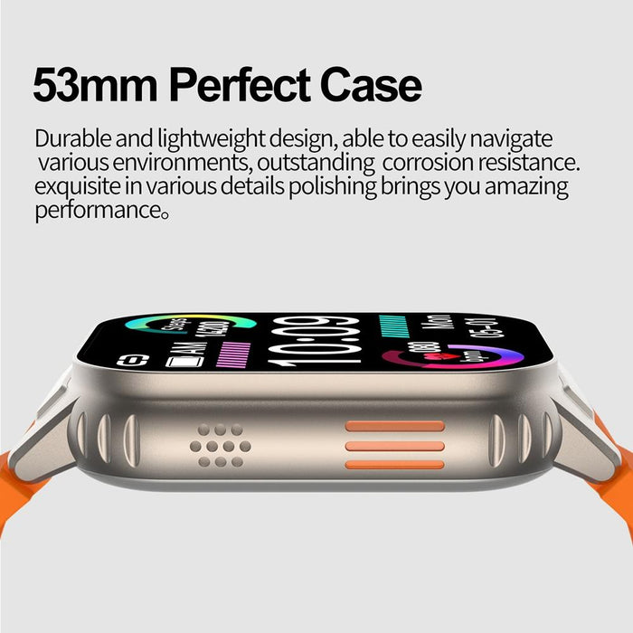 2.01 Inch Waterproof Smart Watch With Bluetooth Call & Health Tracking