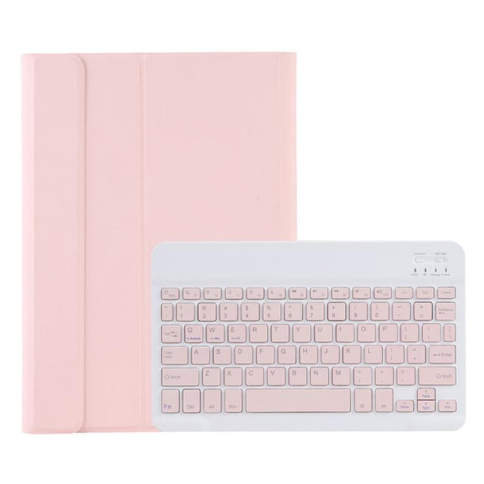 For Samsung Galaxy Tab A9+ X210 / X215 / X215 Candy Colour Tpu Bluetooth Keyboard Leather Tablet Case With Pen Holder