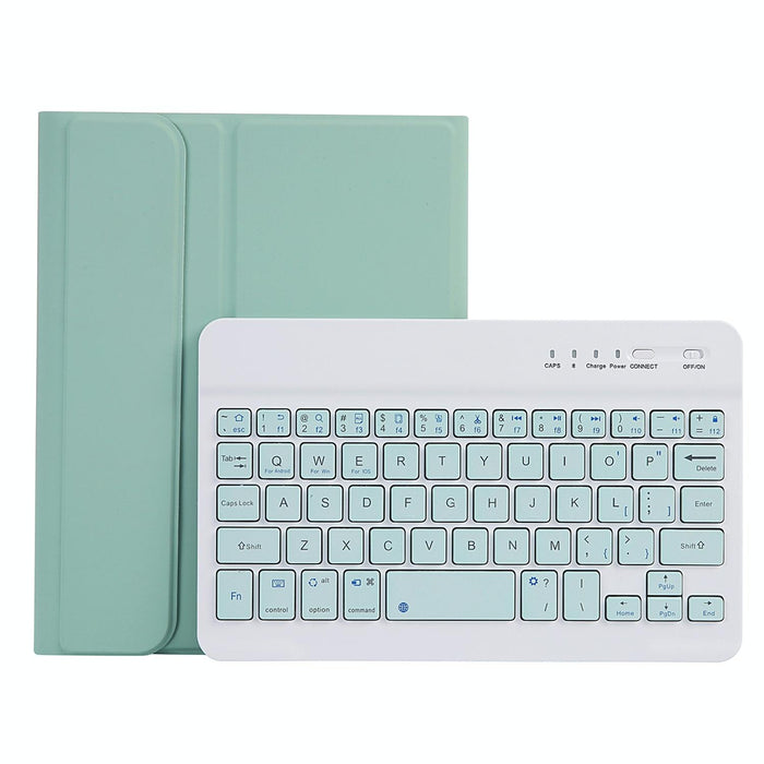 For Samsung Galaxy Tab A9 X110 / X115 A221B Candy Colour Tpu Bluetooth Keyboard Leather Tablet Case With Pen Holder
