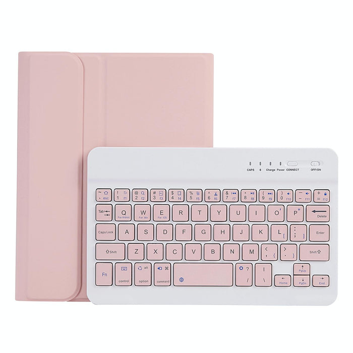 For Samsung Galaxy Tab A9 X110 / X115 A221B Candy Colour Tpu Bluetooth Keyboard Leather Tablet Case With Pen Holder