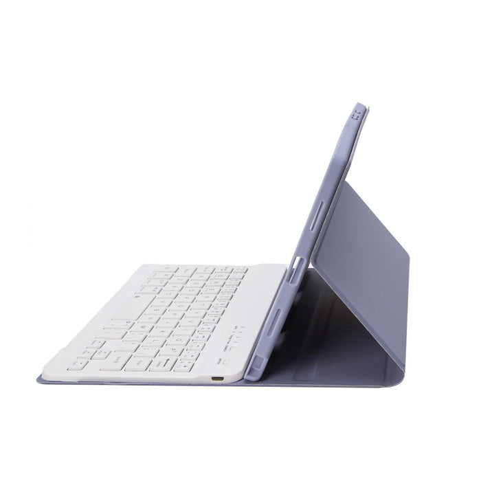 For Samsung Galaxy Tab A9 X110 / X115 A221B Candy Colour Tpu Bluetooth Keyboard Leather Tablet Case With Pen Holder