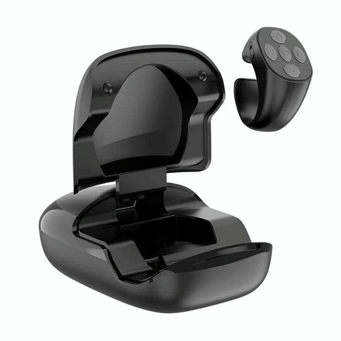 Smart Bluetooth Remote Ring With Charging Box