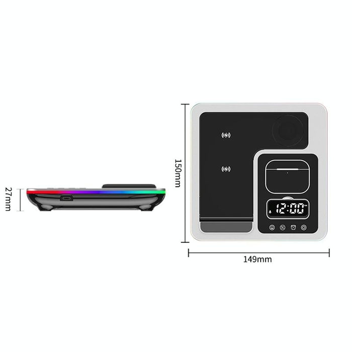 15W 5 In 1 Foldable Wireless Charger Stand