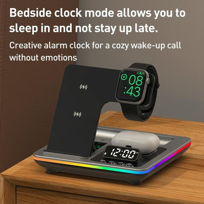 15W 5 In 1 Foldable Wireless Charger Stand