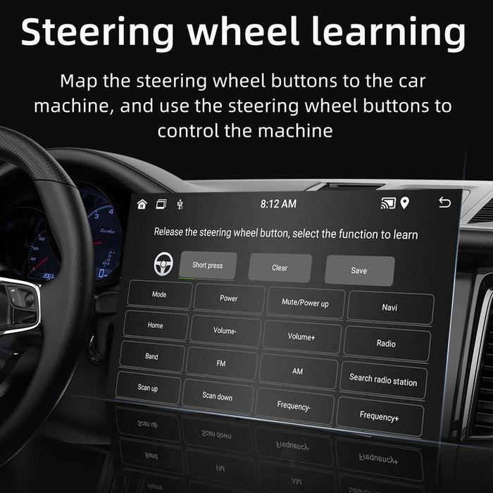 Android 12 Car Gps Navigation Player 1Gb + 32Gb Carplay / Android Auto / Mirrorlink / Wifi