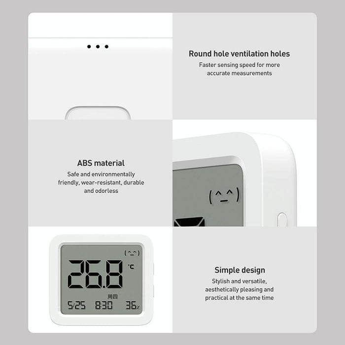 Xiaomi Mijia Bluetooth Thermometer Hygrometer White