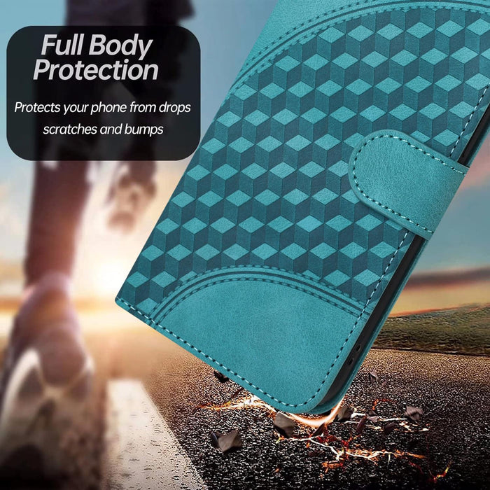 Embossed Elephant Head Phone Case With Lanyard