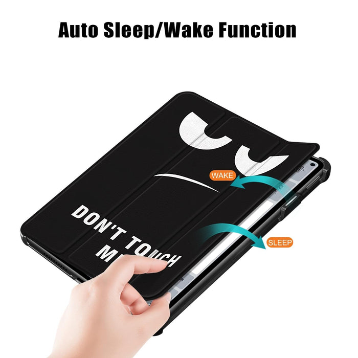 Colorful 3-Fold Smart Leather Tablet Case For Huawei Matepad Pro 11