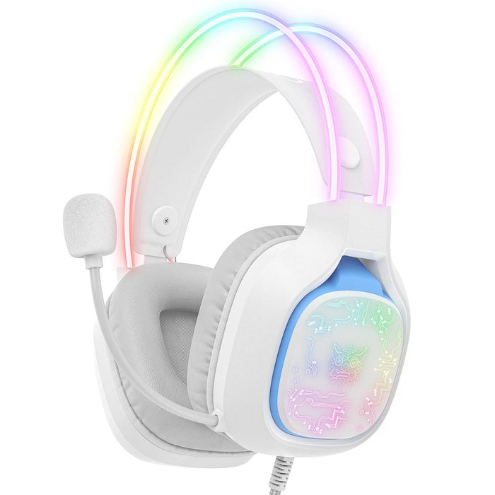 Colourful Light Gaming Headset With Mic 1.8M Cable