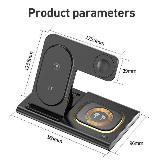 15W 3 In 1 Foldable Wireless Charger