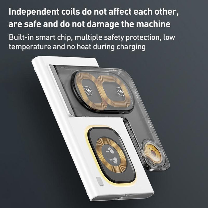 15W 3 In 1 Foldable Wireless Charger