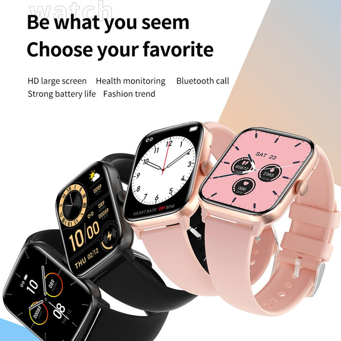 1.91 Inch Bt5.2 Smart Sport Watch Sleep Heart Oxygen Temp Pressure