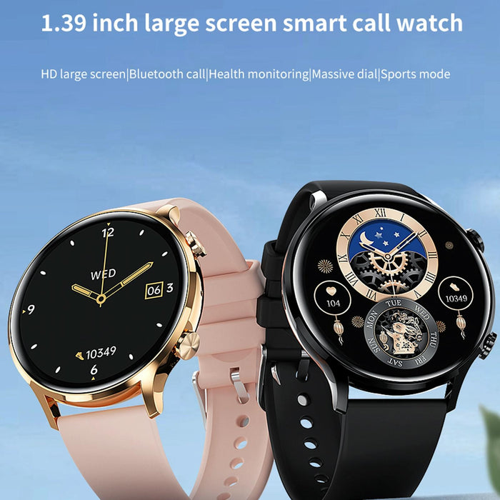 1.39 Inch Bt5.2 Smart Sport Watch Support Bluetooth Call / Sleep / Blood Oxygen / Temperature / Heart Rate / Blood Pressure Health Monitor