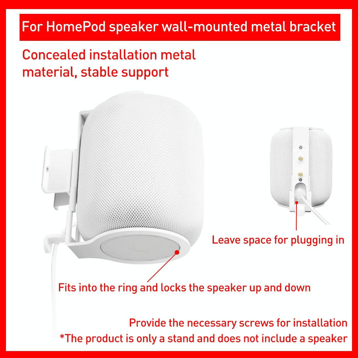 Wireless Bluetooth Speaker Hidden Wall Mounting Bracket