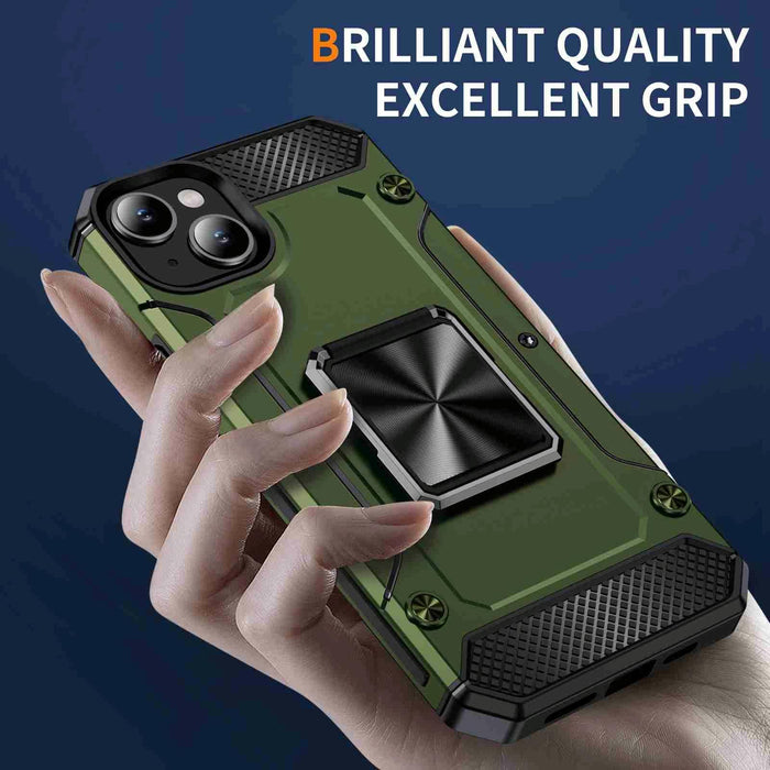 Metal Phone Case With Shockproof Holder