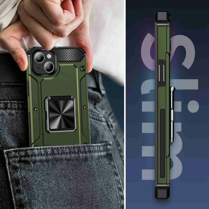 Metal Phone Case With Shockproof Holder