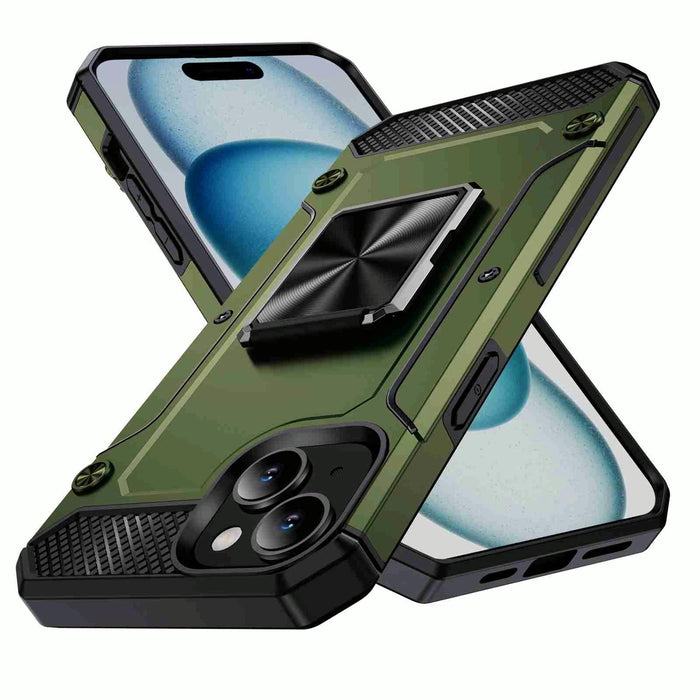 Metal Phone Case With Shockproof Holder