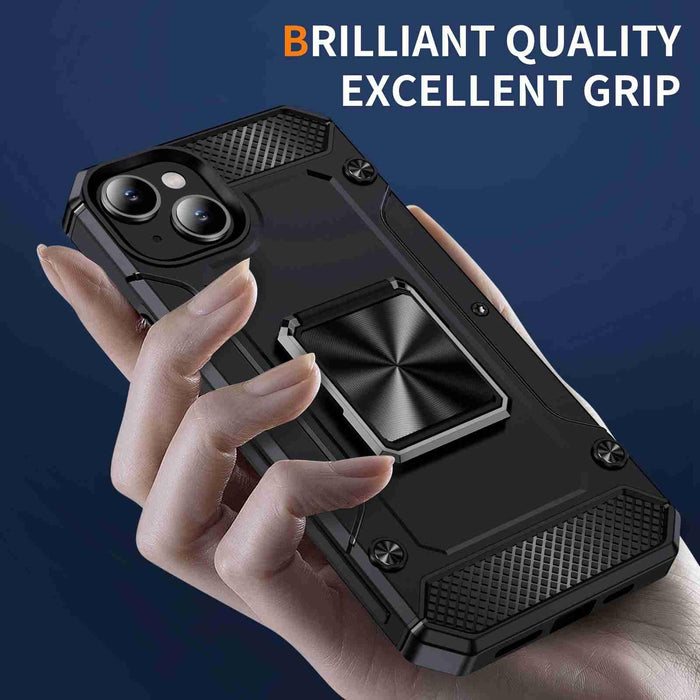 Metal Phone Case With Shockproof Holder