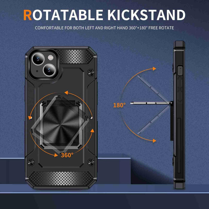 Metal Phone Case With Shockproof Holder