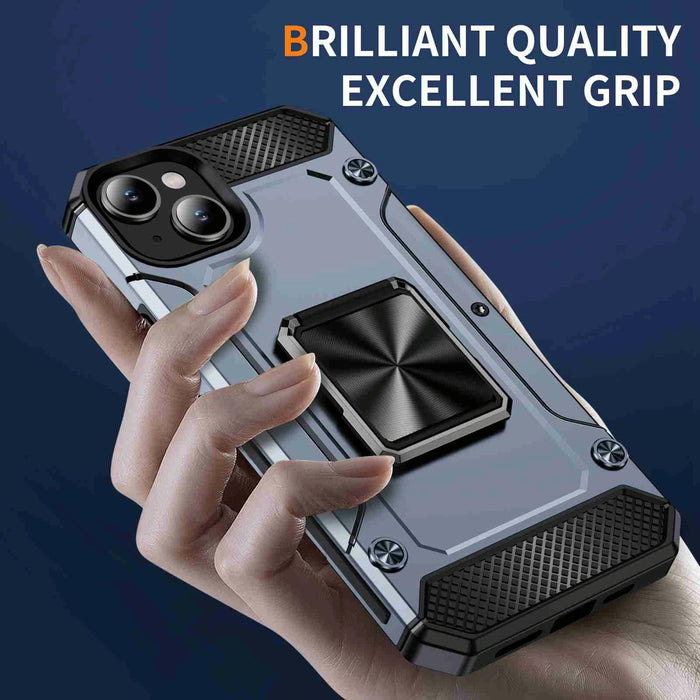 Metal Phone Case With Shockproof Holder