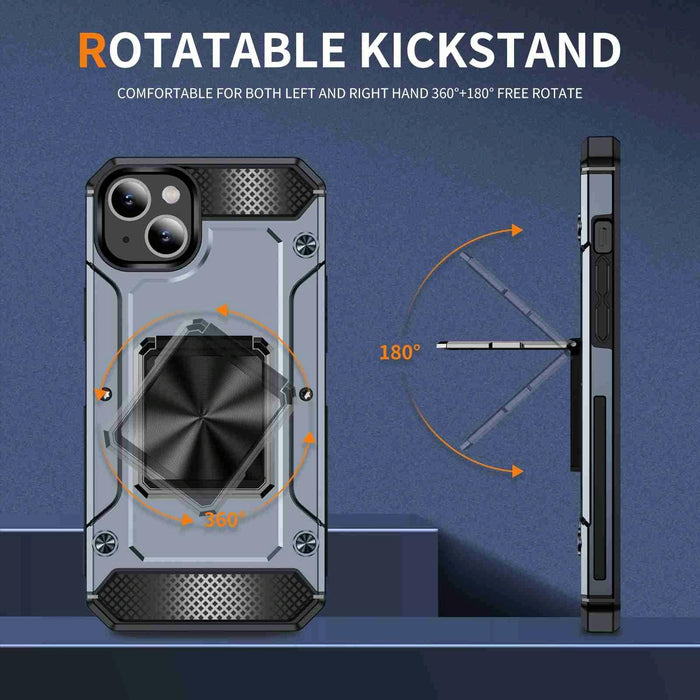 Metal Phone Case With Shockproof Holder