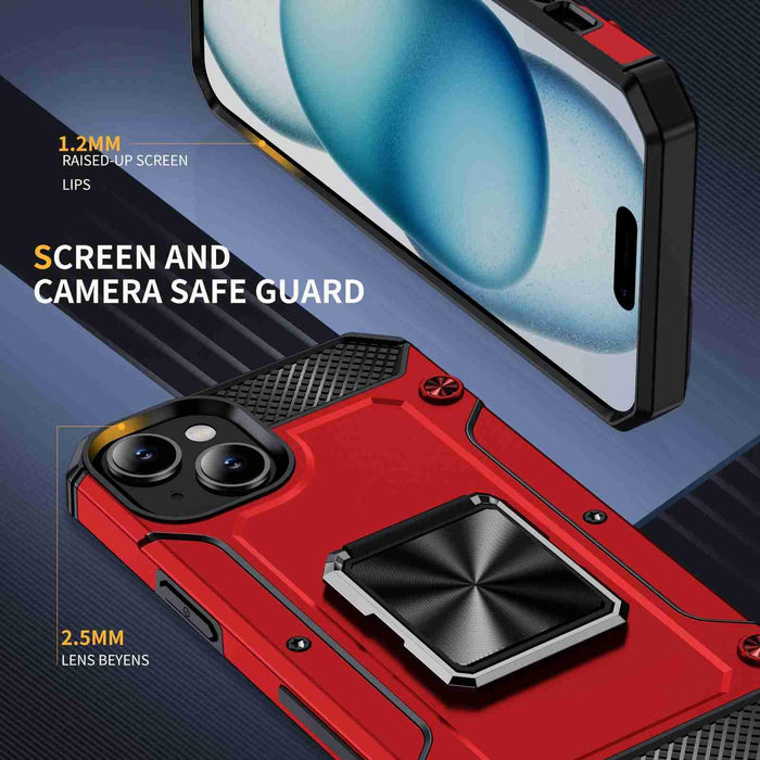 Metal Phone Case With Shockproof Holder