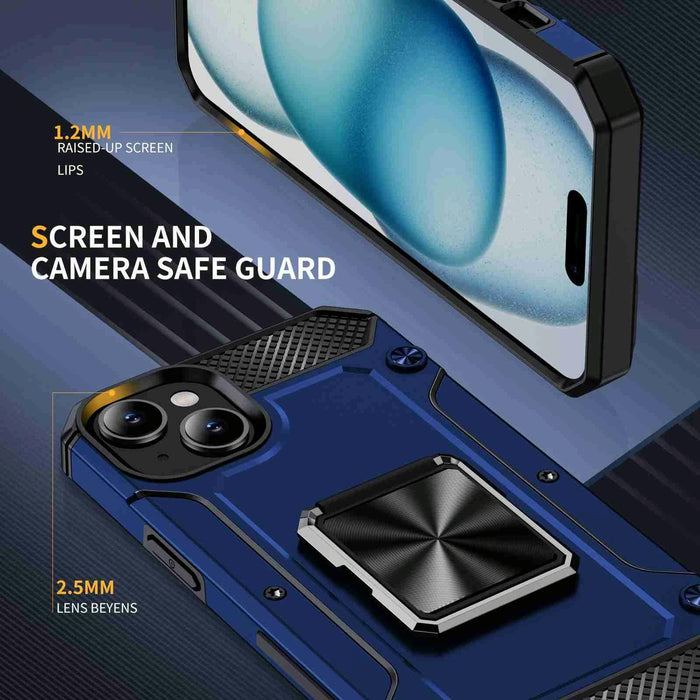 Metal Phone Case With Shockproof Holder