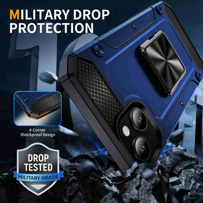 Metal Phone Case With Shockproof Holder