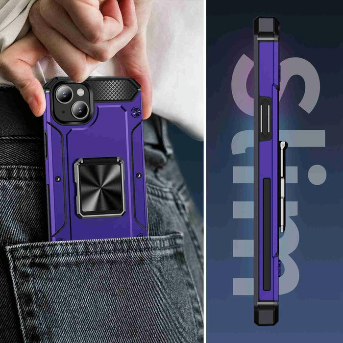 Metal Phone Case With Shockproof Holder