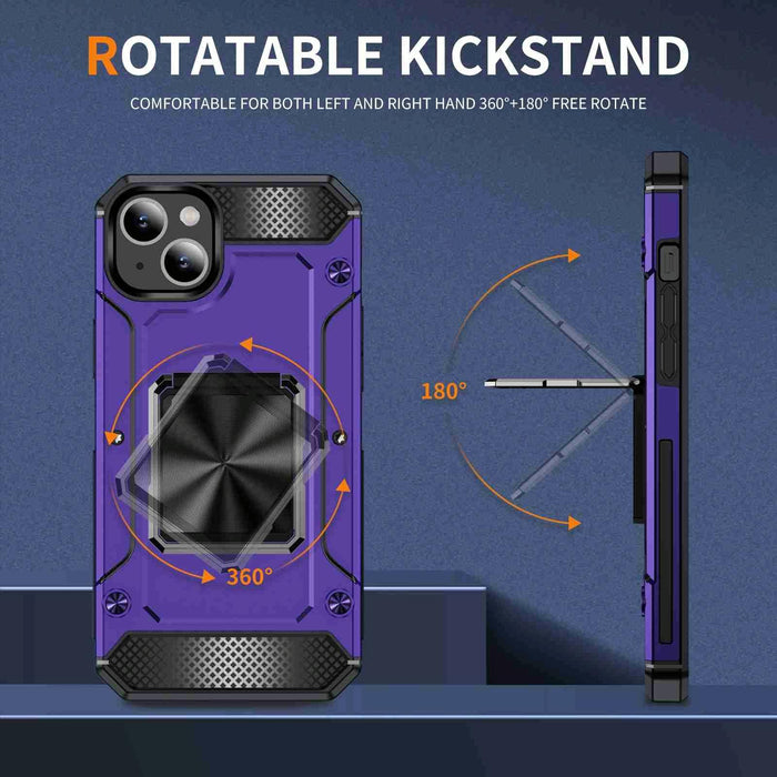 Metal Phone Case With Shockproof Holder