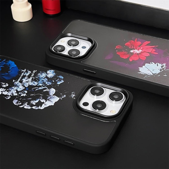 For Iphone 15 Skin Feel Matte Tpu & Pc Shockproof Phone Case