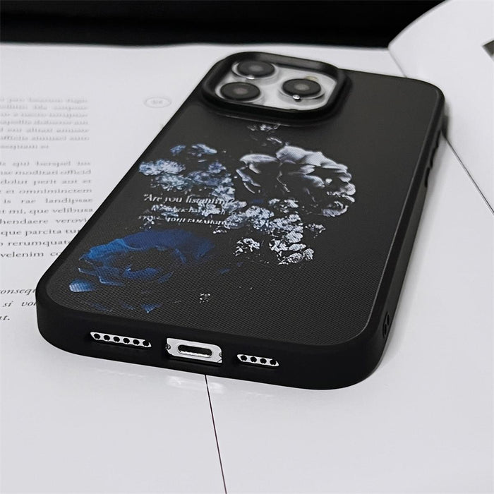 For Iphone 15 Skin Feel Matte Tpu & Pc Shockproof Phone Case