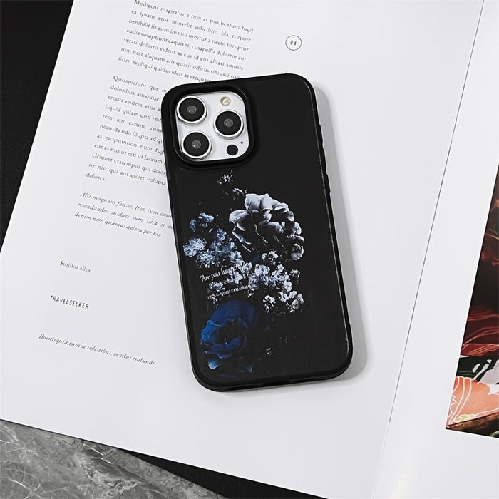 For Iphone 15 Skin Feel Matte Tpu & Pc Shockproof Phone Case