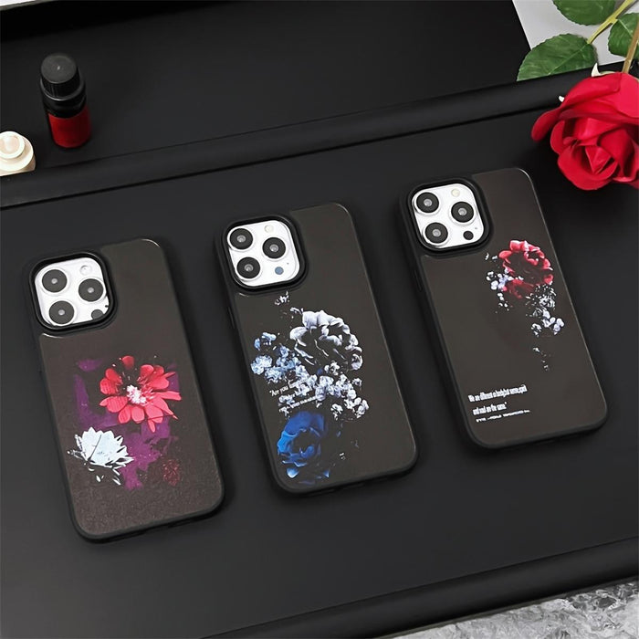 For Iphone 15 Skin Feel Matte Tpu & Pc Shockproof Phone Case