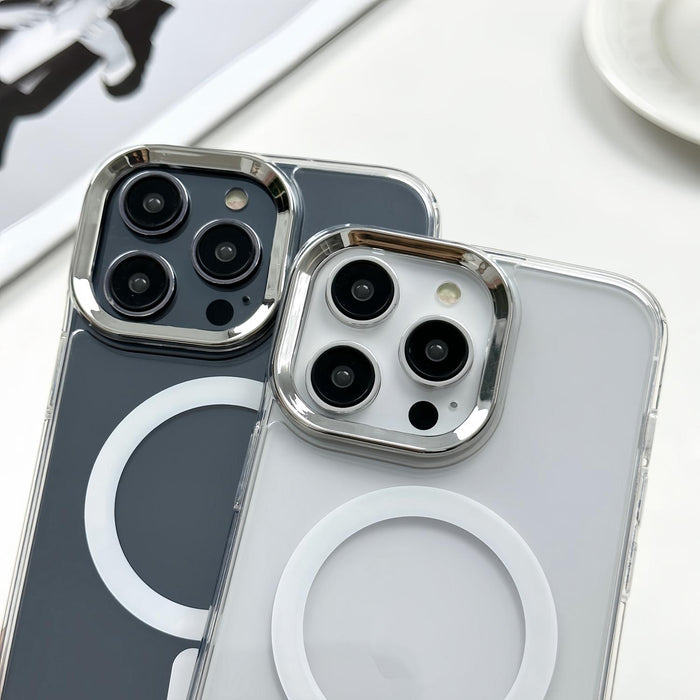 For Iphone 15 Magsafe Magnetic Pc & Tpu Phone Case With Lanyard