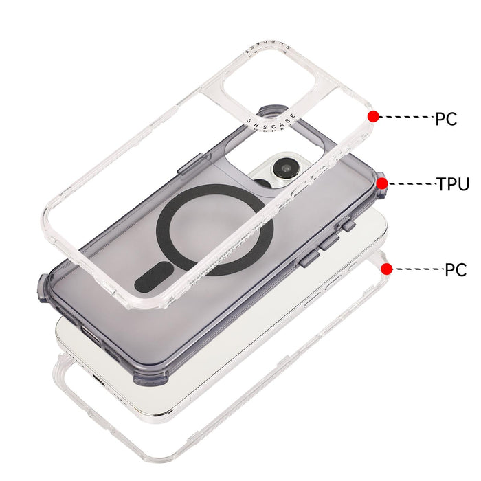 For Iphone 15 Dreamland Magsafe Magnetic 3 In 1 Tpu & Pc Phone Case