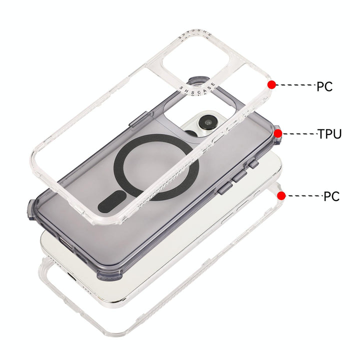 For Iphone 15 Dreamland Magsafe Magnetic 3 In 1 Tpu & Pc Phone Case
