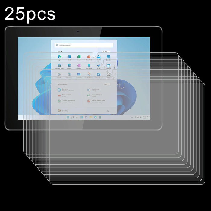 25Pcs 9H 0.3Mm Explosion-Proof Tempered Glass Film