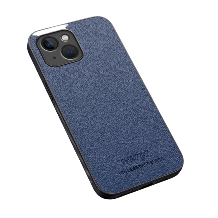 For Iphone 15 Huiyi Leather Magsafe Magnetic Phone Case