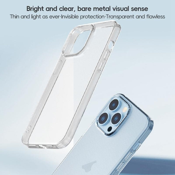 For Iphone 15 Zga Clear Tpu Shockproof Phone Case Transparent