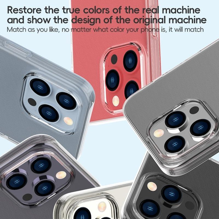 For Iphone 15 Zga Clear Tpu Shockproof Phone Case Transparent