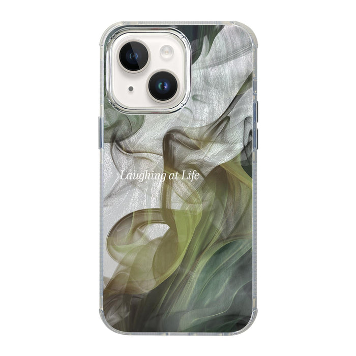 For Iphone 15 Illustration Pattern Radiation Design Full Coverage Shockproof Phone Case