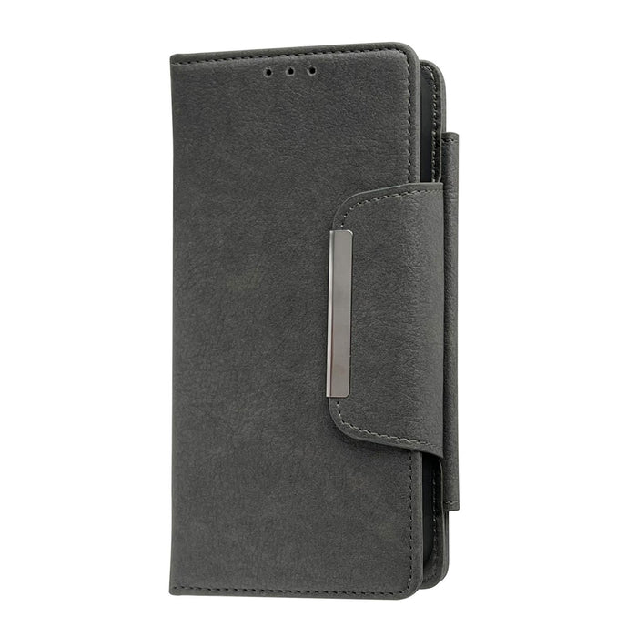 For Iphone 15 Multifunctional 7-Card Wallet Leather Phone Case