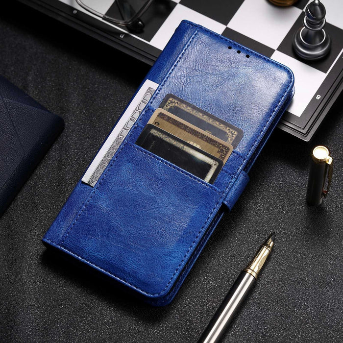 For Iphone 15 Simple 6-Card Wallet Leather Phone Case