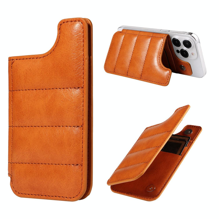 Vintage Cow Print Sewing Card Phone Sticker