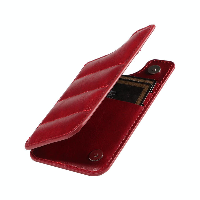 Vintage Cow Print Sewing Card Phone Sticker