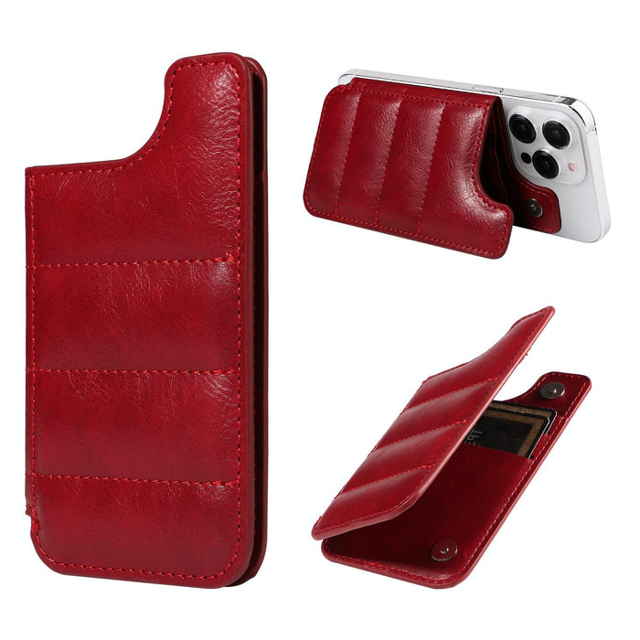 Vintage Cow Print Sewing Card Phone Sticker